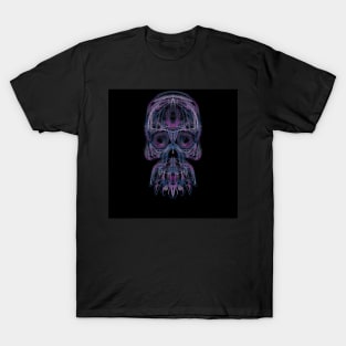 Electroluminated Skull - Highlights T-Shirt